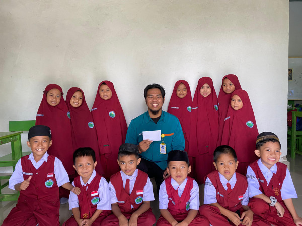 WIZ Apresiasi Semangat Solidaritas Siswa SDIT Wahdah Sinjai Selatan untuk Palestina