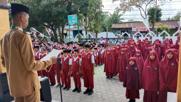 Tim ASKAR SDIT Wahdah Islamiyah Sinjai Resmi Dilantik, Siap Jadi Teladan Ibadah dan Akhlak